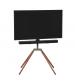 One For All WM7475 Quadpod Universal TV Stand suitable TV's 32-70 inch - Dark